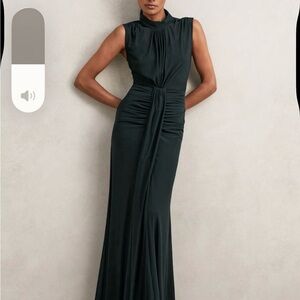 Reiss Elegant Teal Maxi Dress